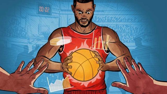 开云体育入口-进攻时间即将耗尽 球员们怎么看待队友甩锅传球？